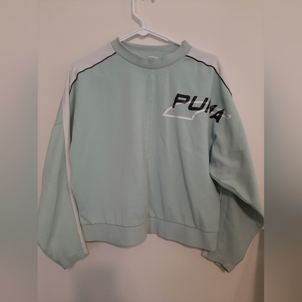 Puma cropped crewneck